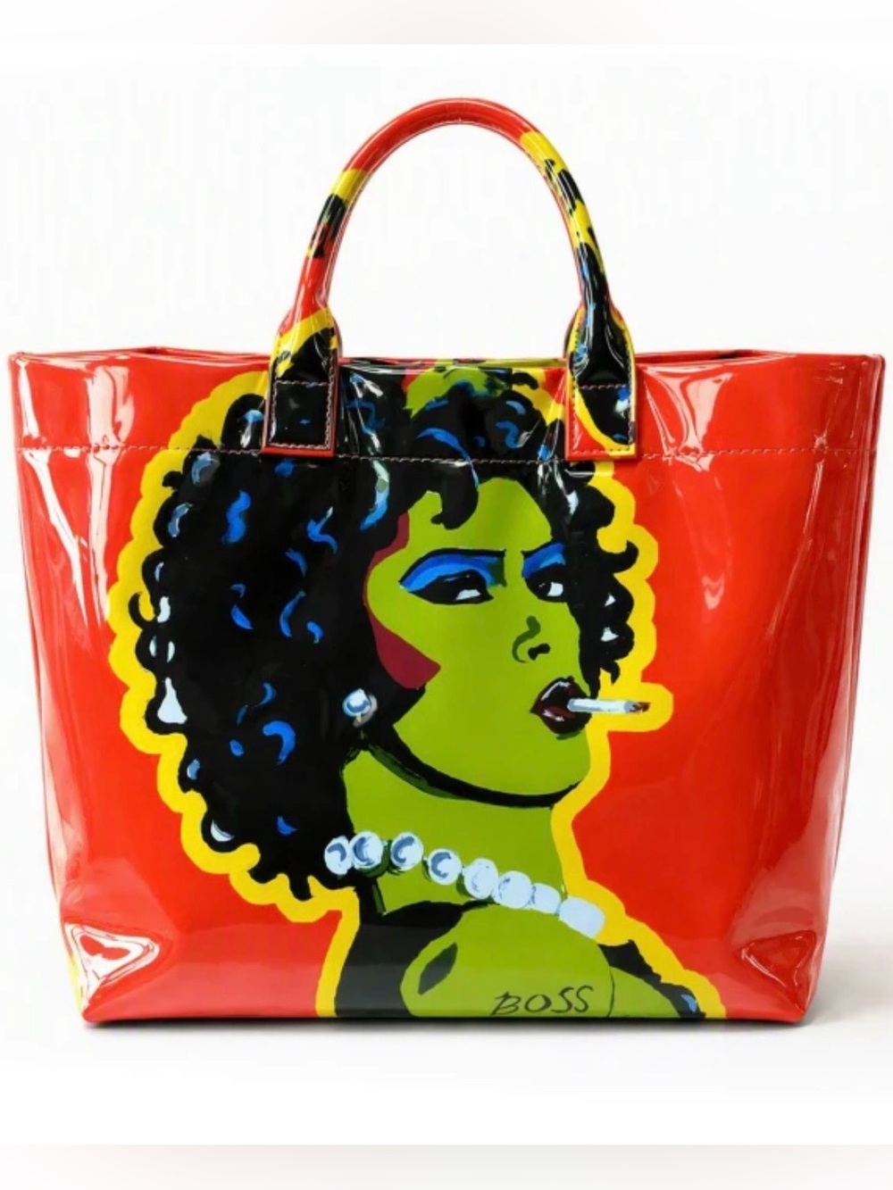 Frank-N-Furter Rocky Horror Picture Show PVC tote.